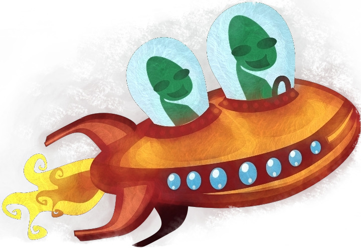 Aliens in Spaceship