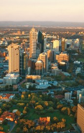 Picture of Perth, Western Australia at dusk